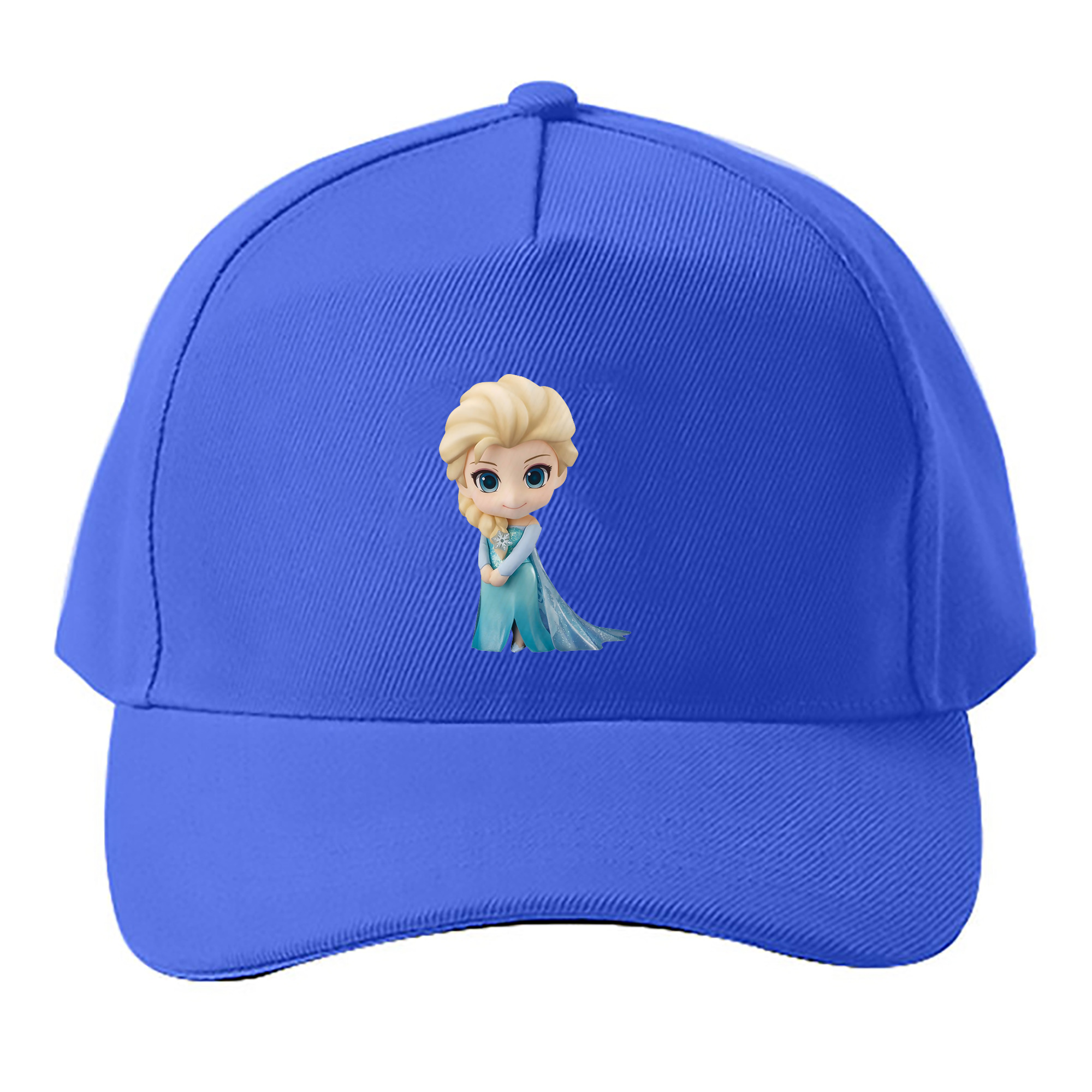 （画像用） アナと雪の女王 アンナ エルサ Frozen Anna Elsa ベースボールキャップ 綿100％ 男女兼用 帽子 スポーツ